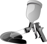 Lackierung von Kleinteilen